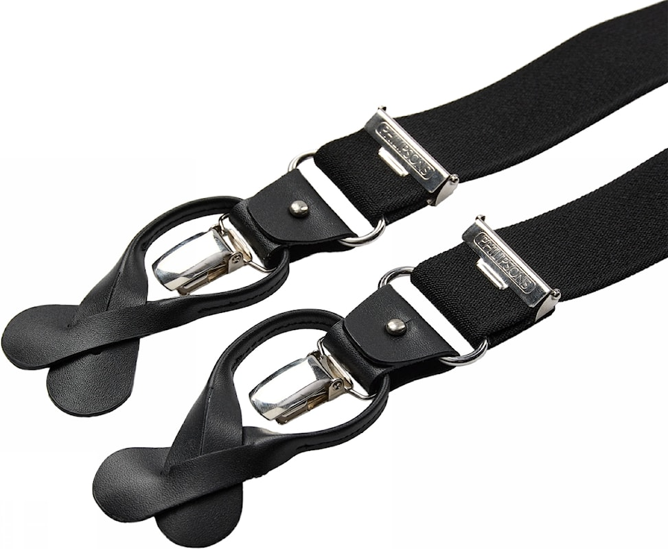 Philipson seler 36mm med lær+klips