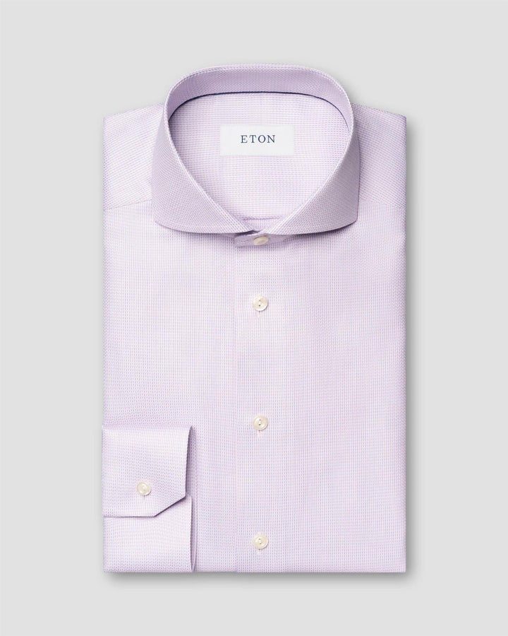 SLIM Herringbone Signature Dobby Shirt