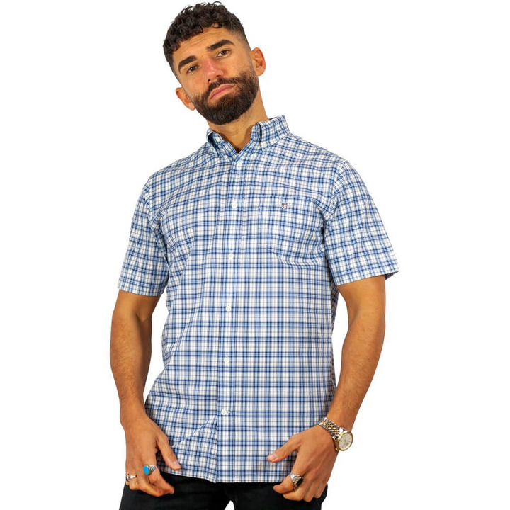 Regular Poplin Micro Check