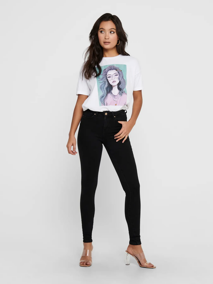 ONLPower Mid Pushup Denim