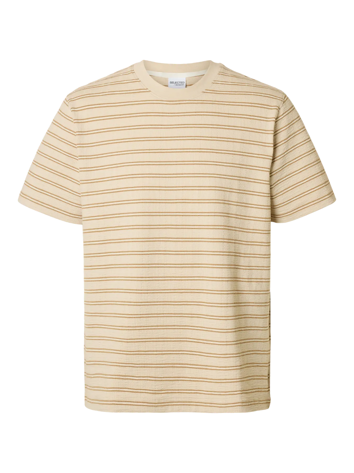 SLHEli Seersucker SS O-neck