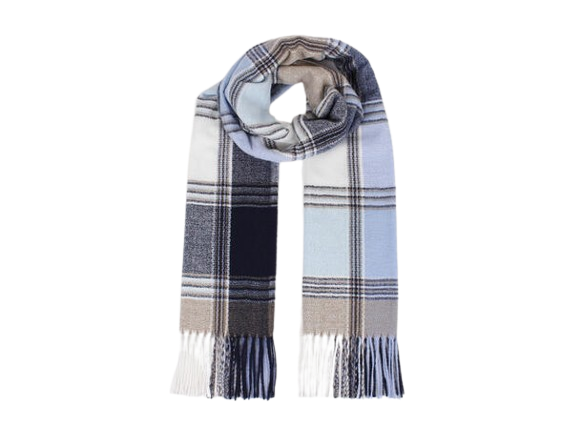 Klassisk skjerf med ruter