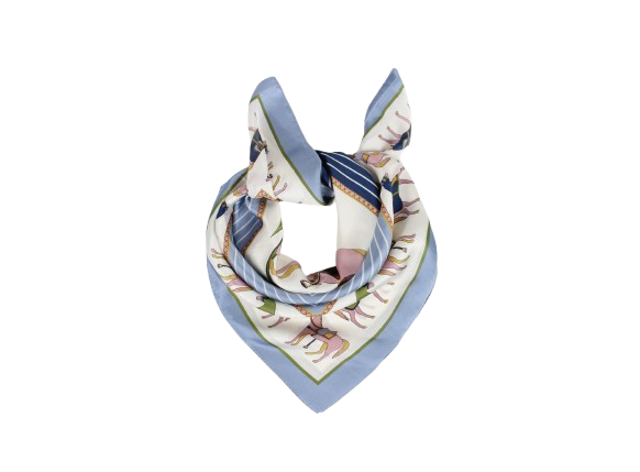 Skjerf med Hester 70x70