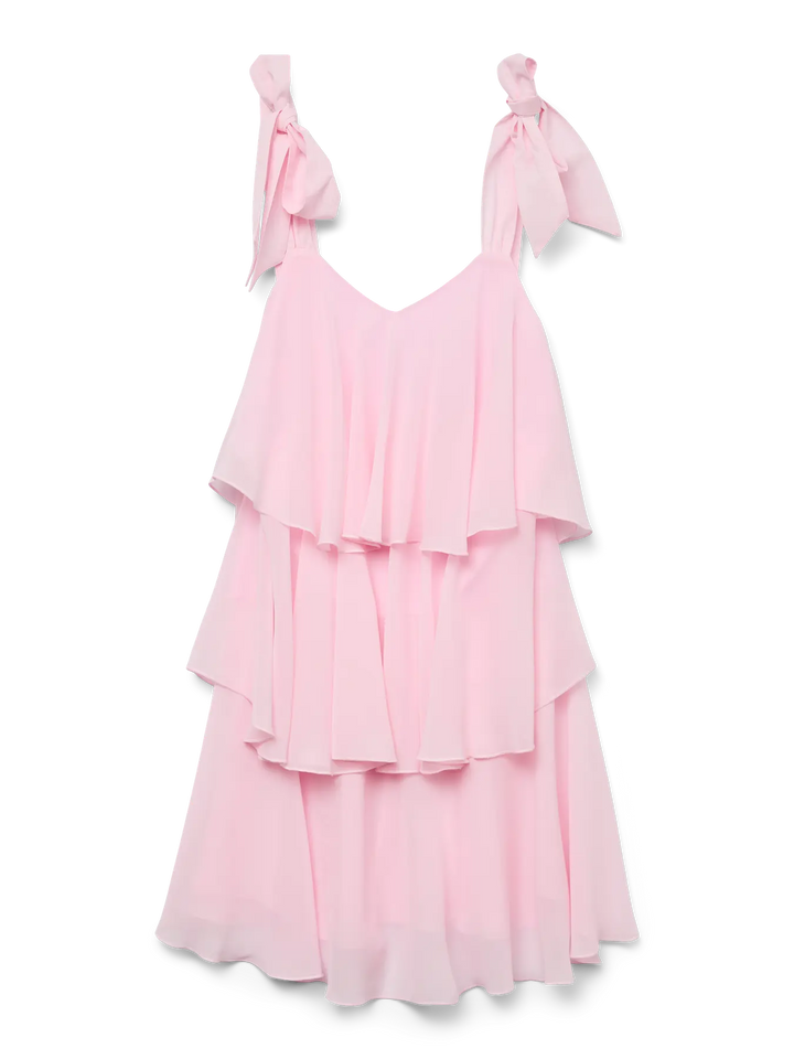 VMFelicia Tiestrap Ruffle Short Dress