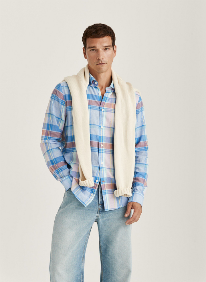 Happy Linen Check Shirt