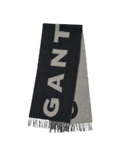 Graphic jacquard woven scarf