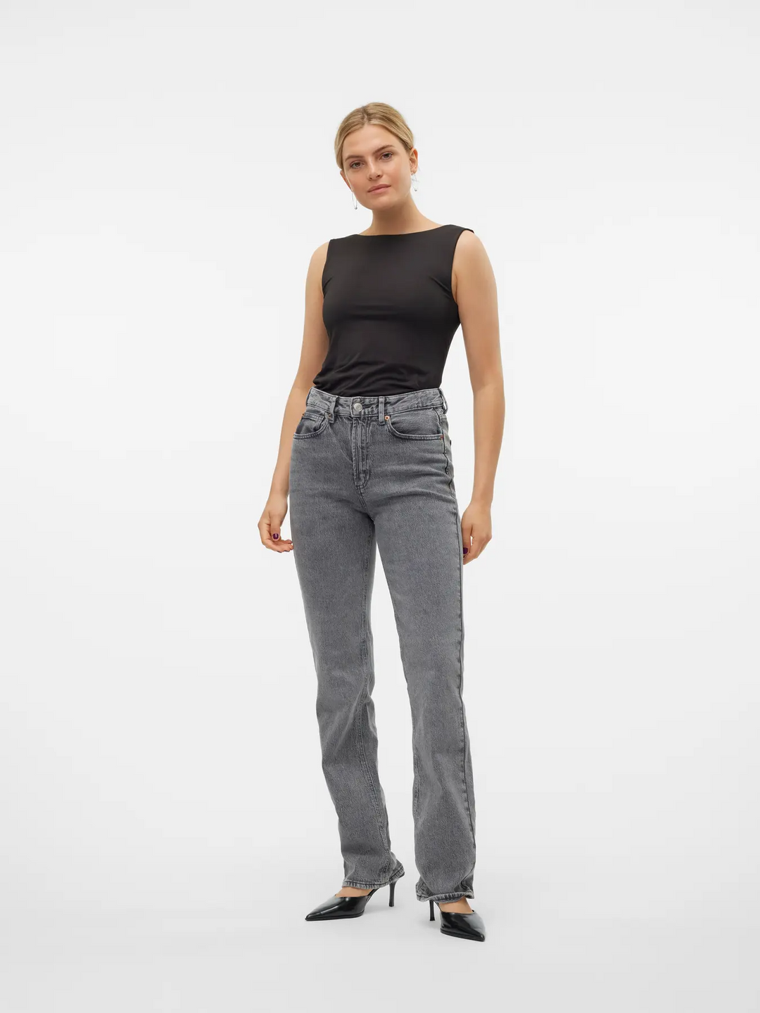VMTessa HR straight jeans