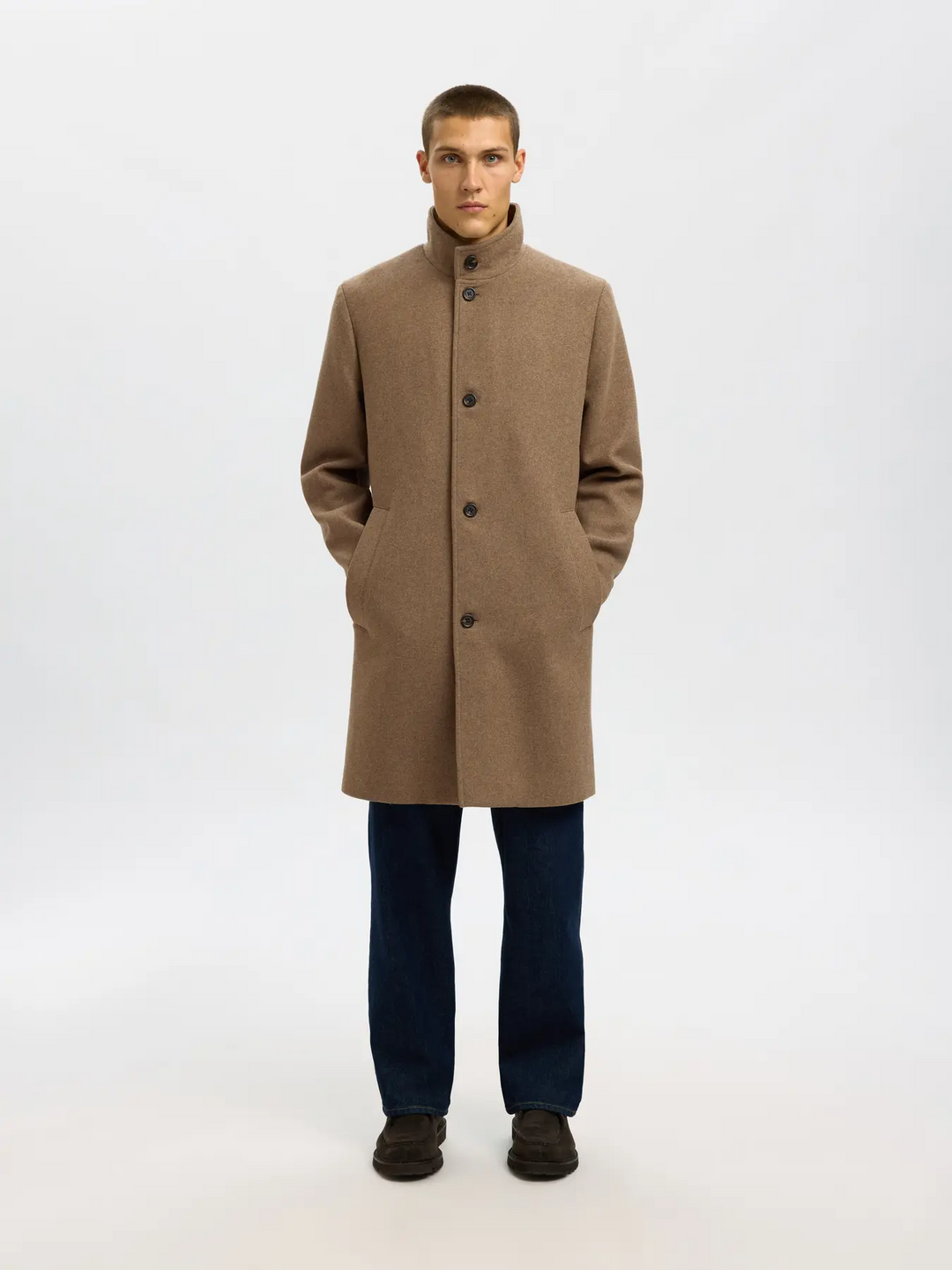 SLHRainar Wool Blend Coat