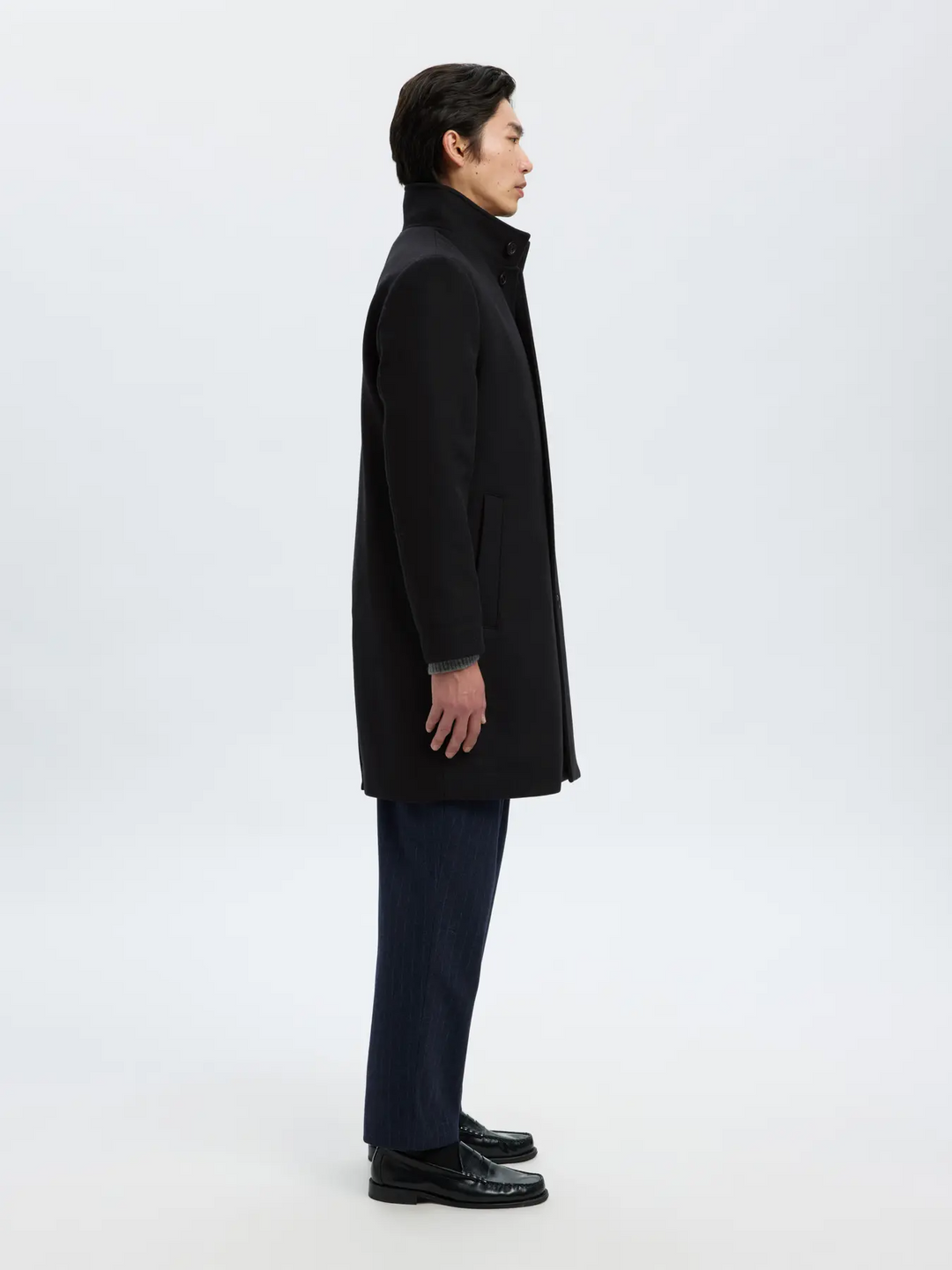 SLHRainar Wool Blend Coat