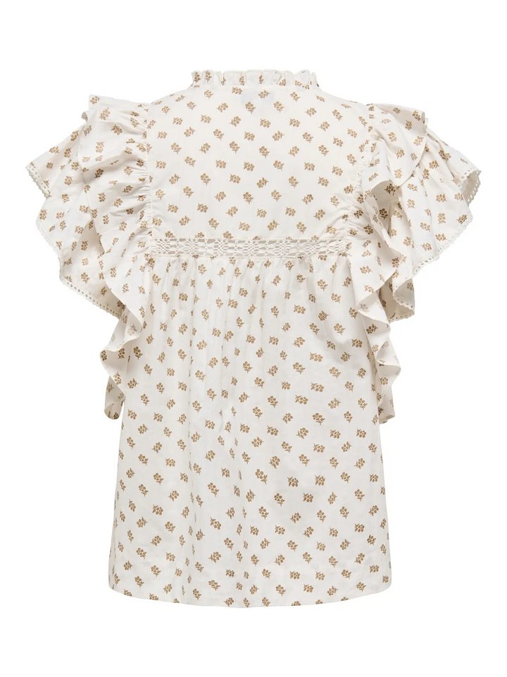 ONLLele Caps Frill Top