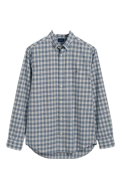 Poplin Micro Check Shirt