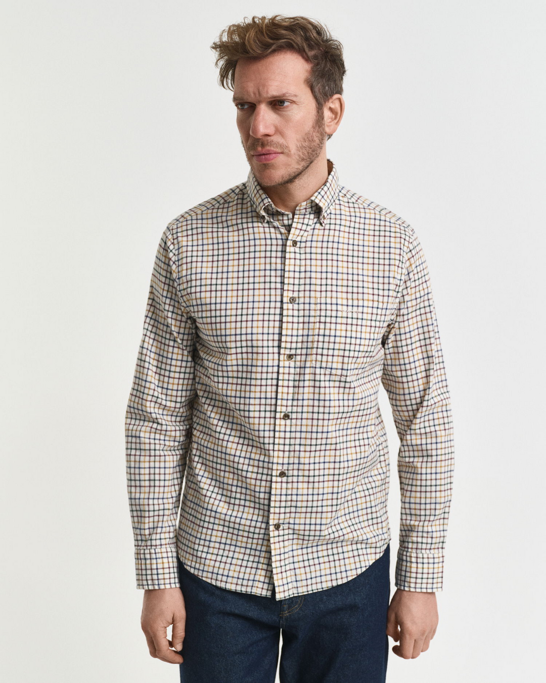 Reg Twill Check shirt