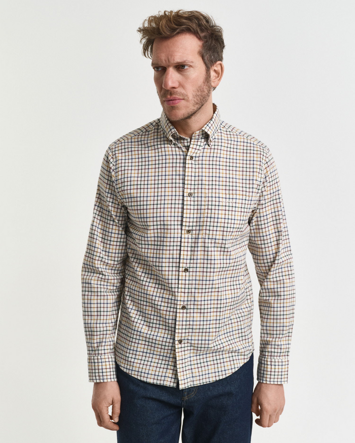 Reg Twill Check shirt
