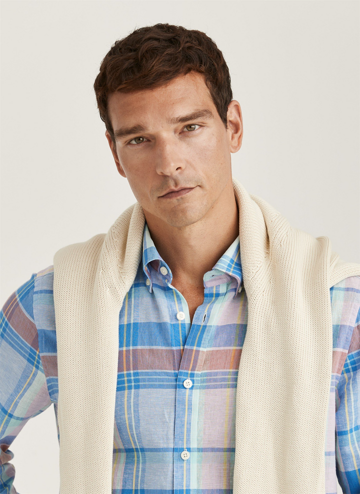 Happy Linen Check Shirt