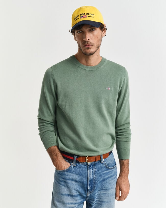 Classic cotton C-Neck