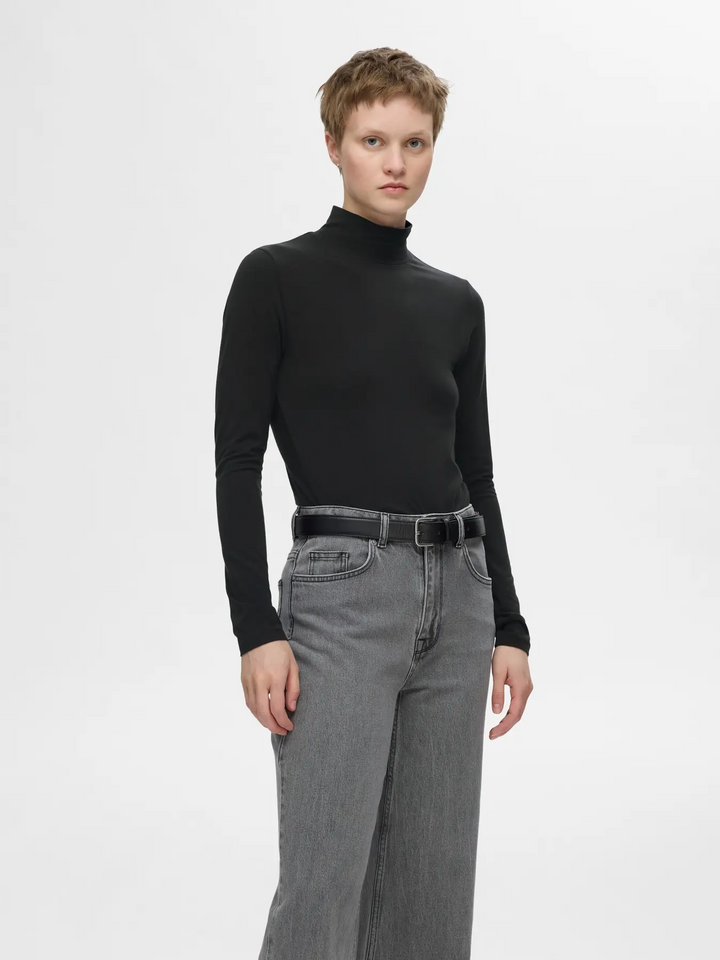 SFLMANJA LS HIGH NECK NOOS