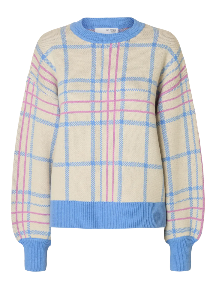 SLFTilde Check Knit