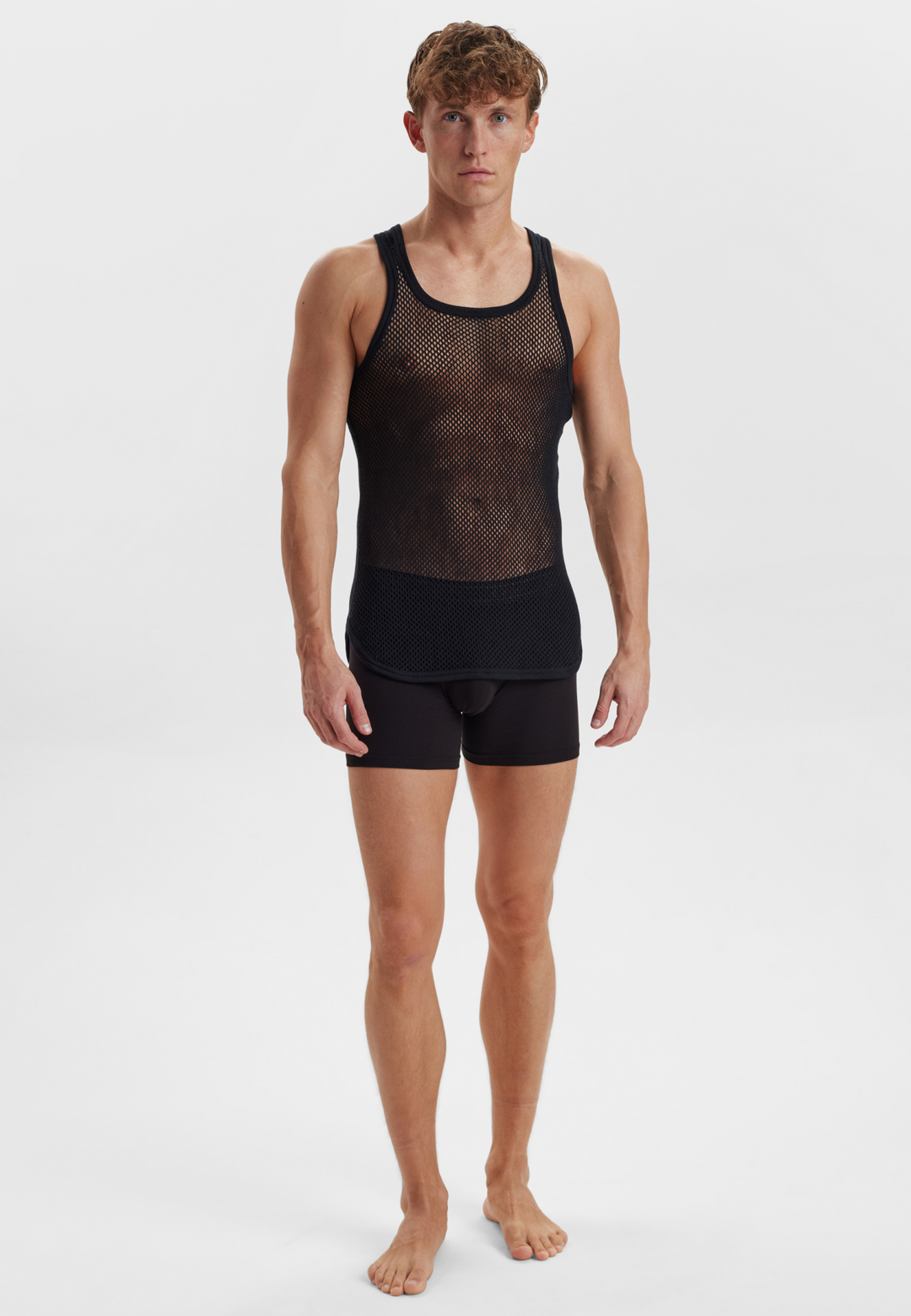 Wool Mesh Tank Top