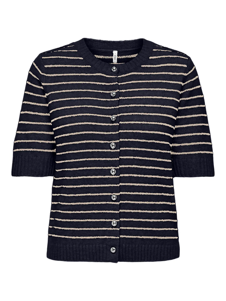ONLChester Life SS Stripe Cardigan
