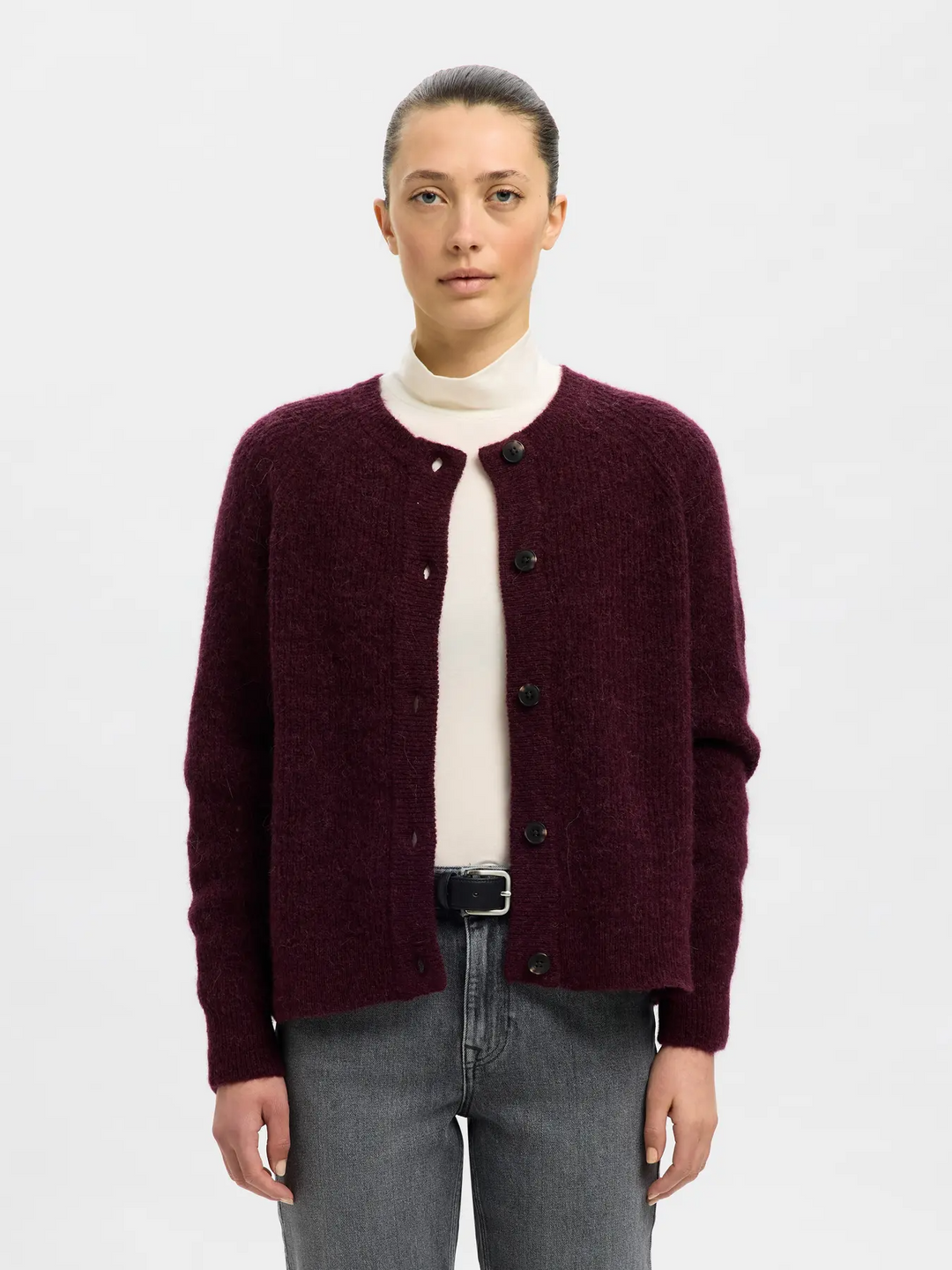 SFLulu LS Knit Short Cardigan