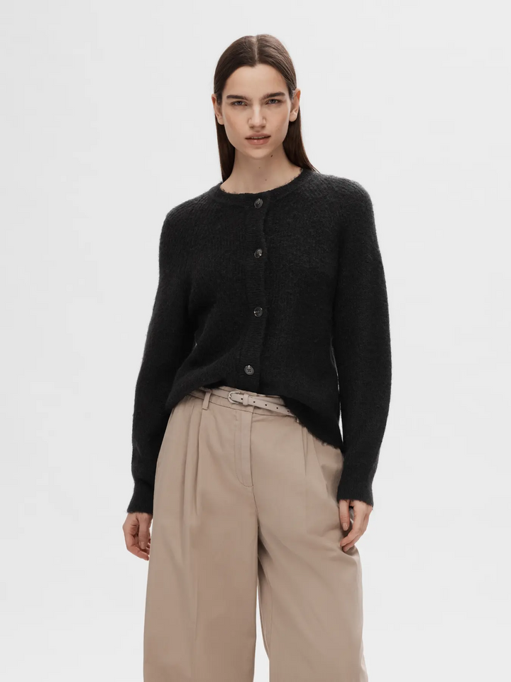SFLulu LS Knit Short Cardigan