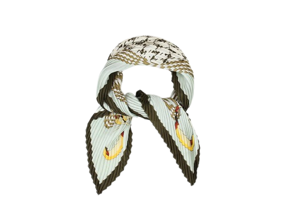 Barokk Skjerf Krepp