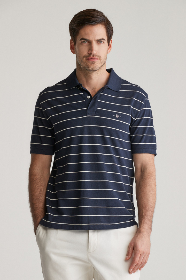 Striped SS Polo