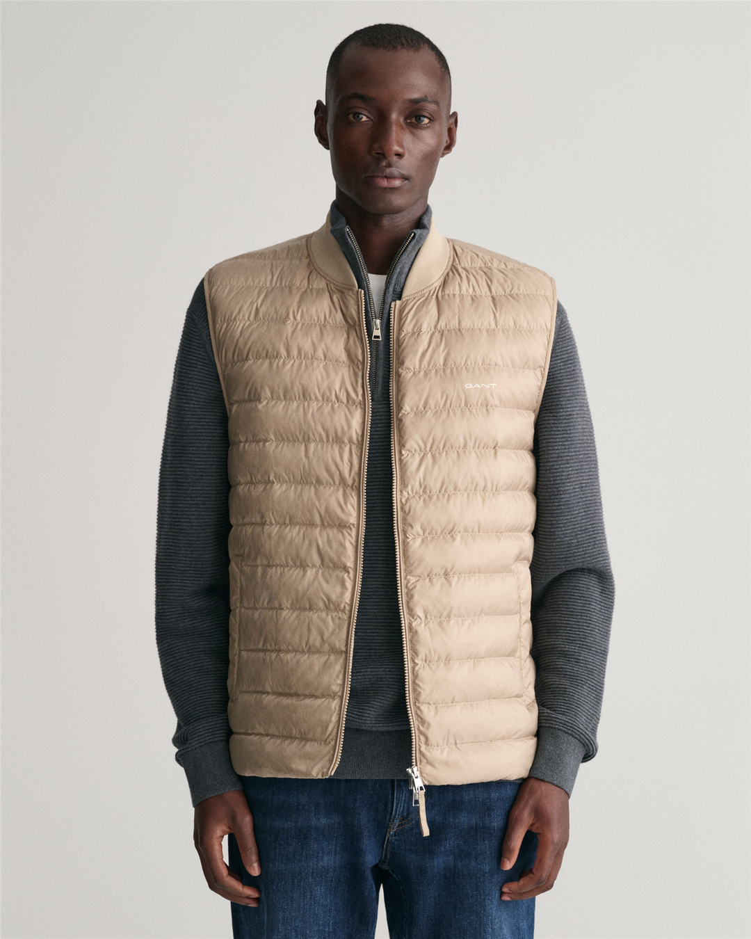 Light Padded Bomber Vest