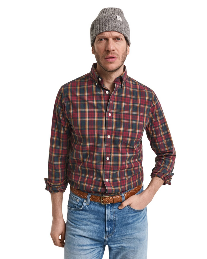 Regular Archive Poplin Check Shirt