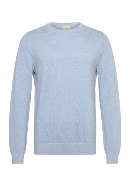 Cotton Pique C-neck