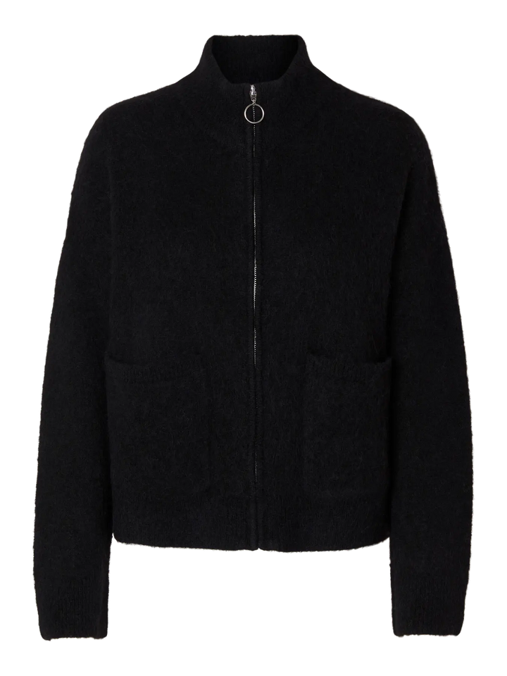 SLFSia RAS LS Knit Zipper