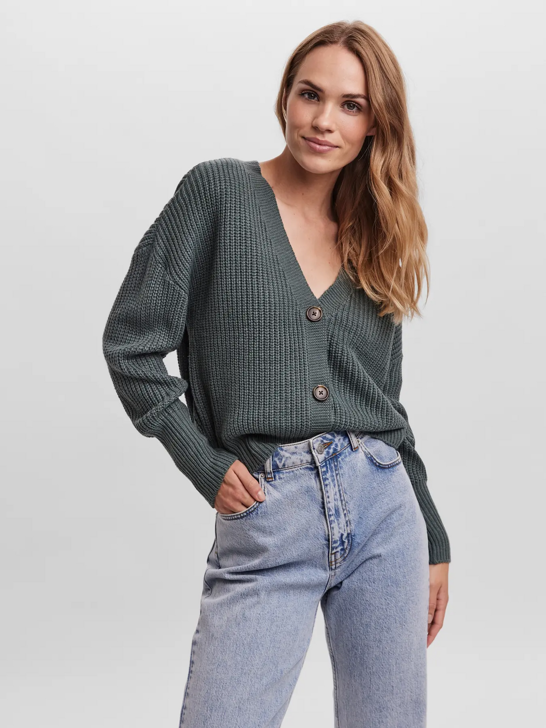 VMLea LS V-neck Cardigan