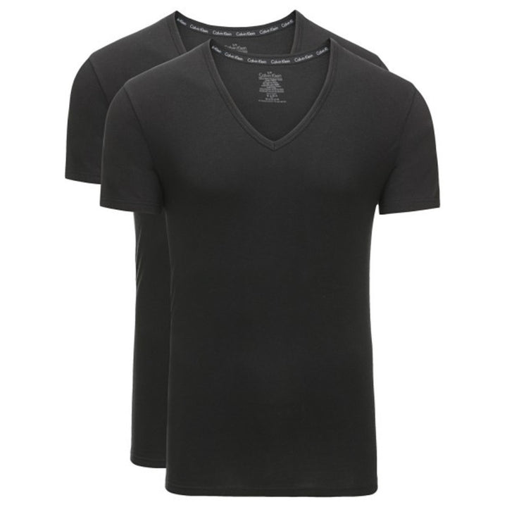 2-PACK V-HALS T-SKJORTE
