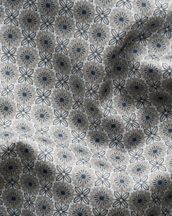 Contemporary Fit Micro Floral Print Shirt