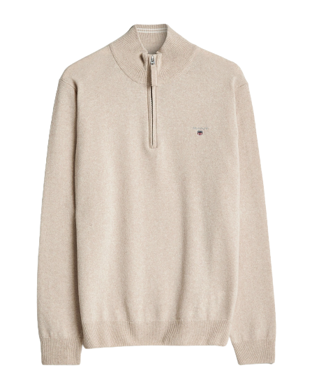 Superfine Lambswool Half Zip
