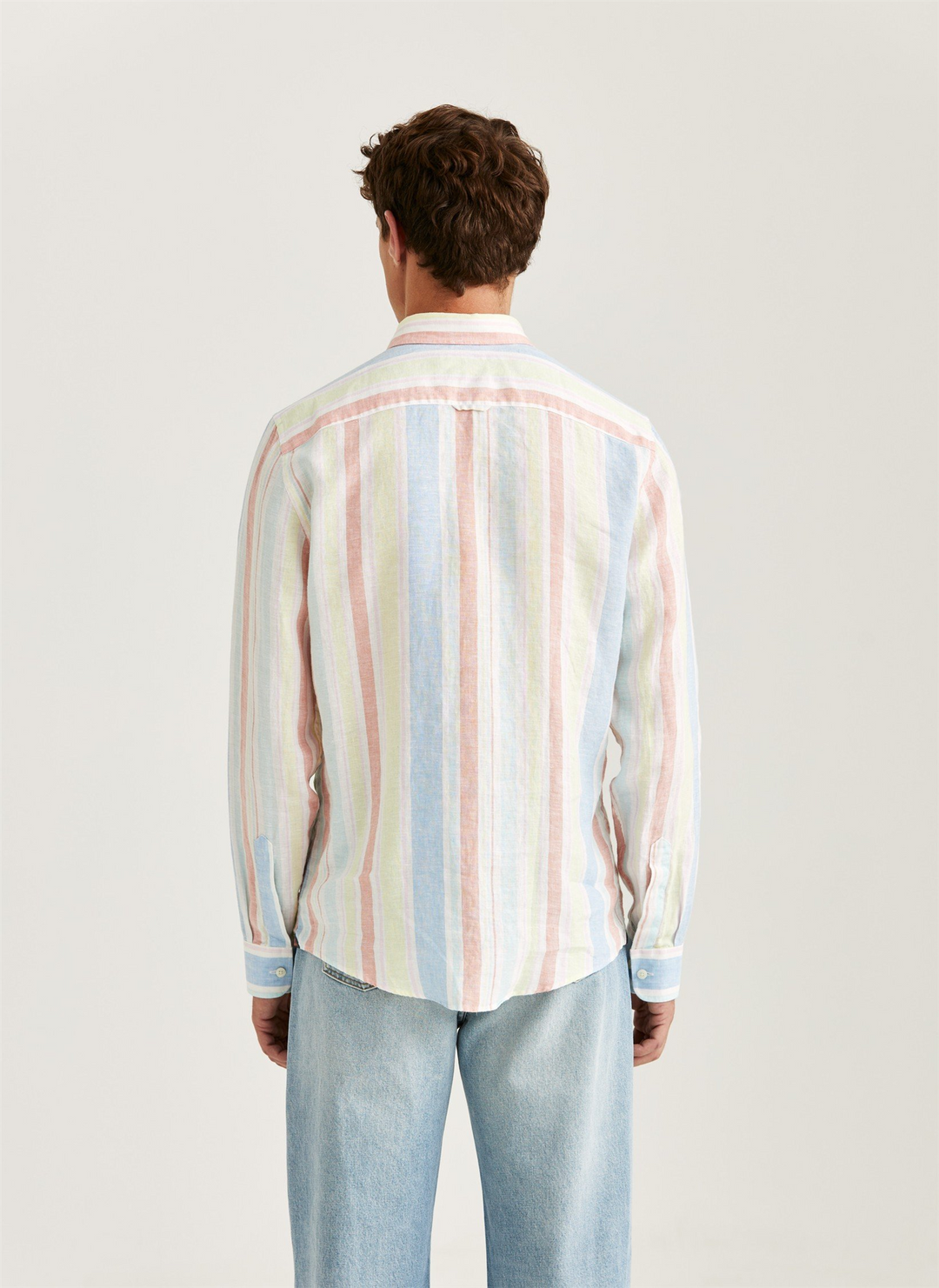 Happy Linen Stripe Shirt