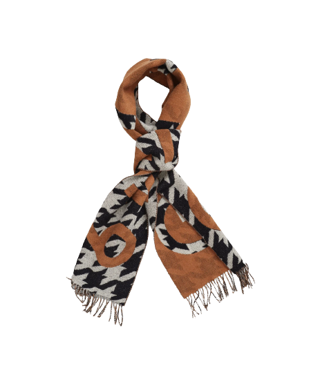 Houndstooth Logo Scarf