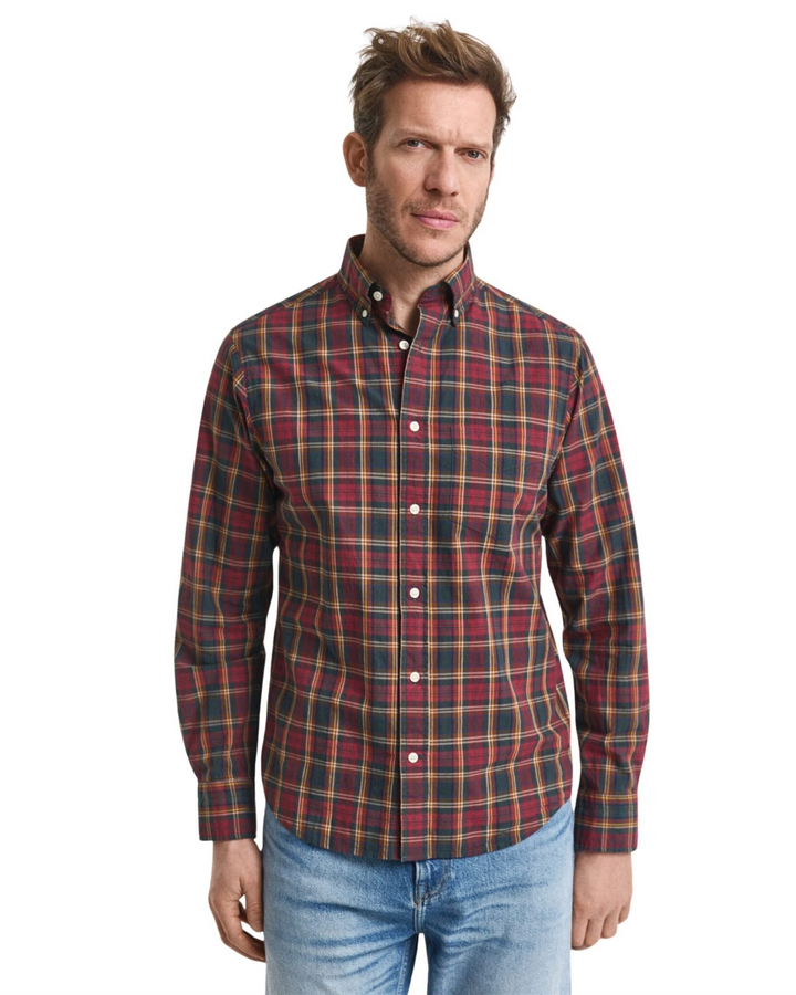 Regular Archive Poplin Check Shirt