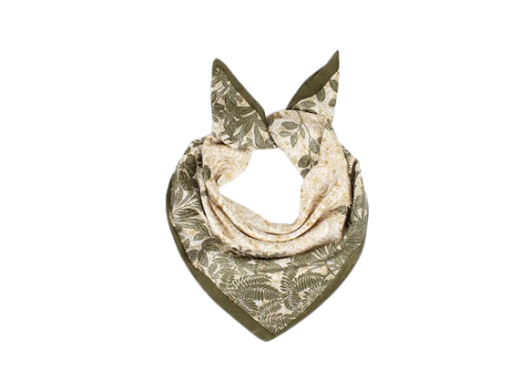 Skjerf med jungelmønster