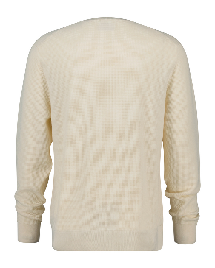 Micro Textured Cotton C-neck
