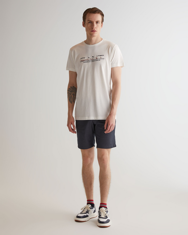 Slim sports shorts