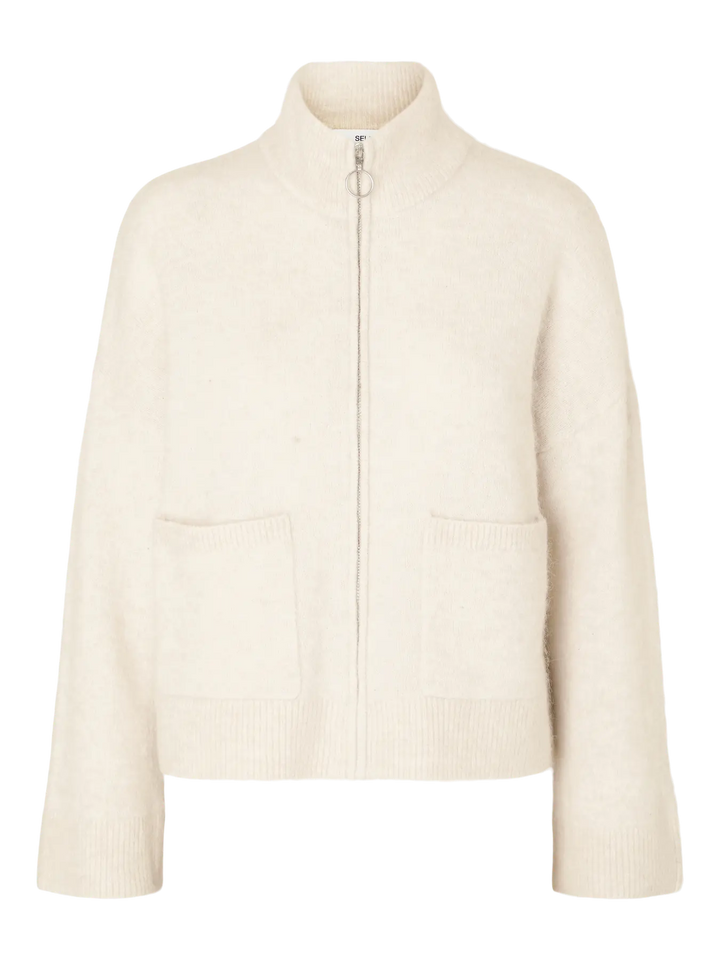 SLFSia RAS LS Knit Zipper