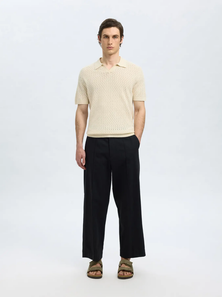 SLHLino SS Knit