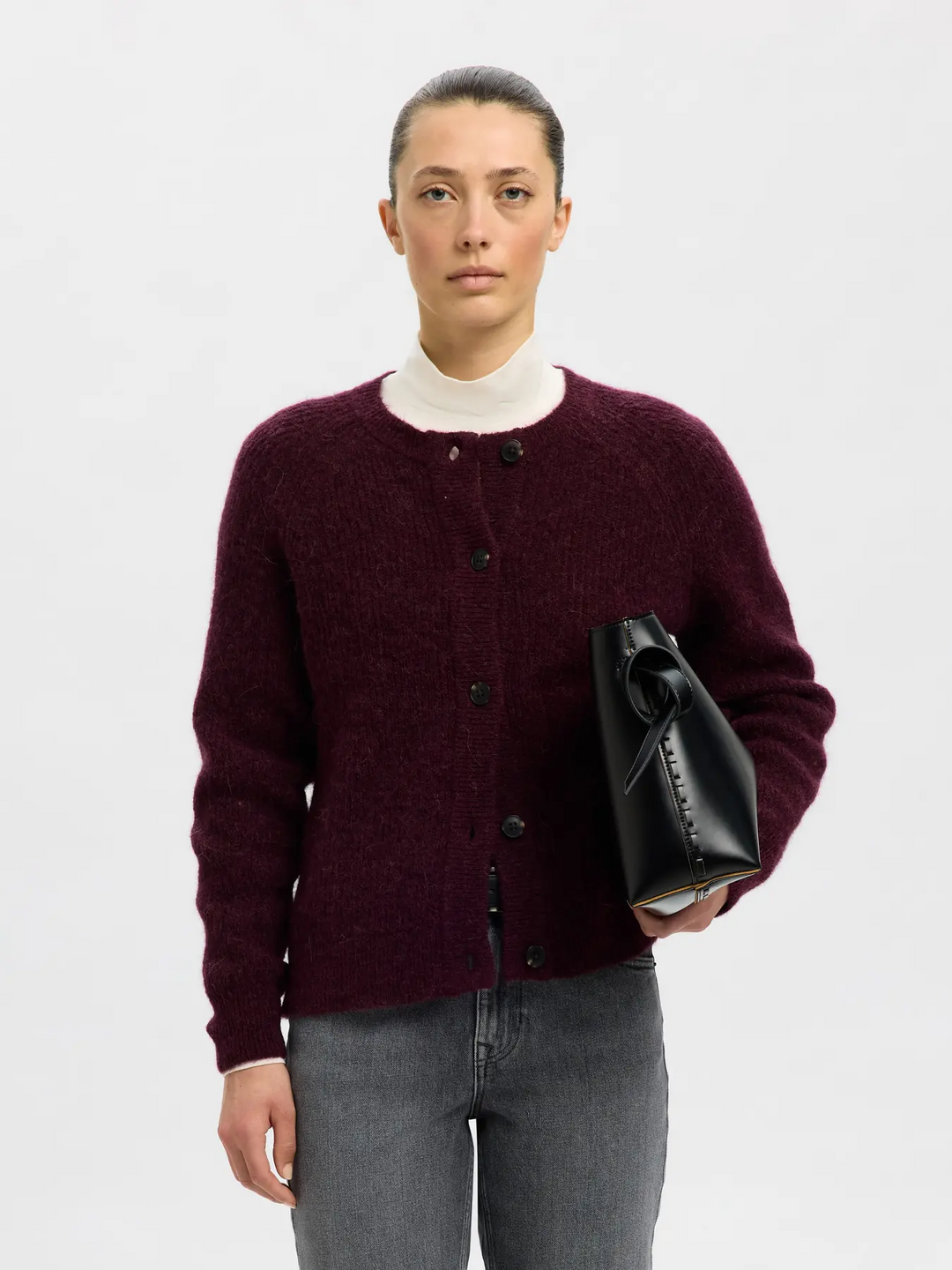 SFLulu LS Knit Short Cardigan