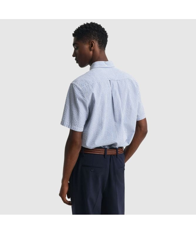 Reg Seersucker Stripe Shirt