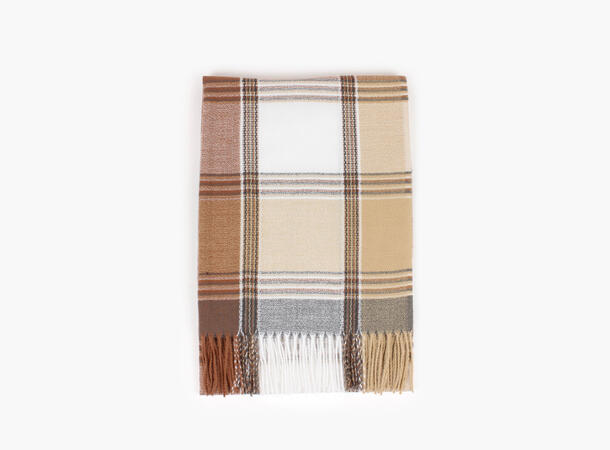 Klassisk skjerf med ruter