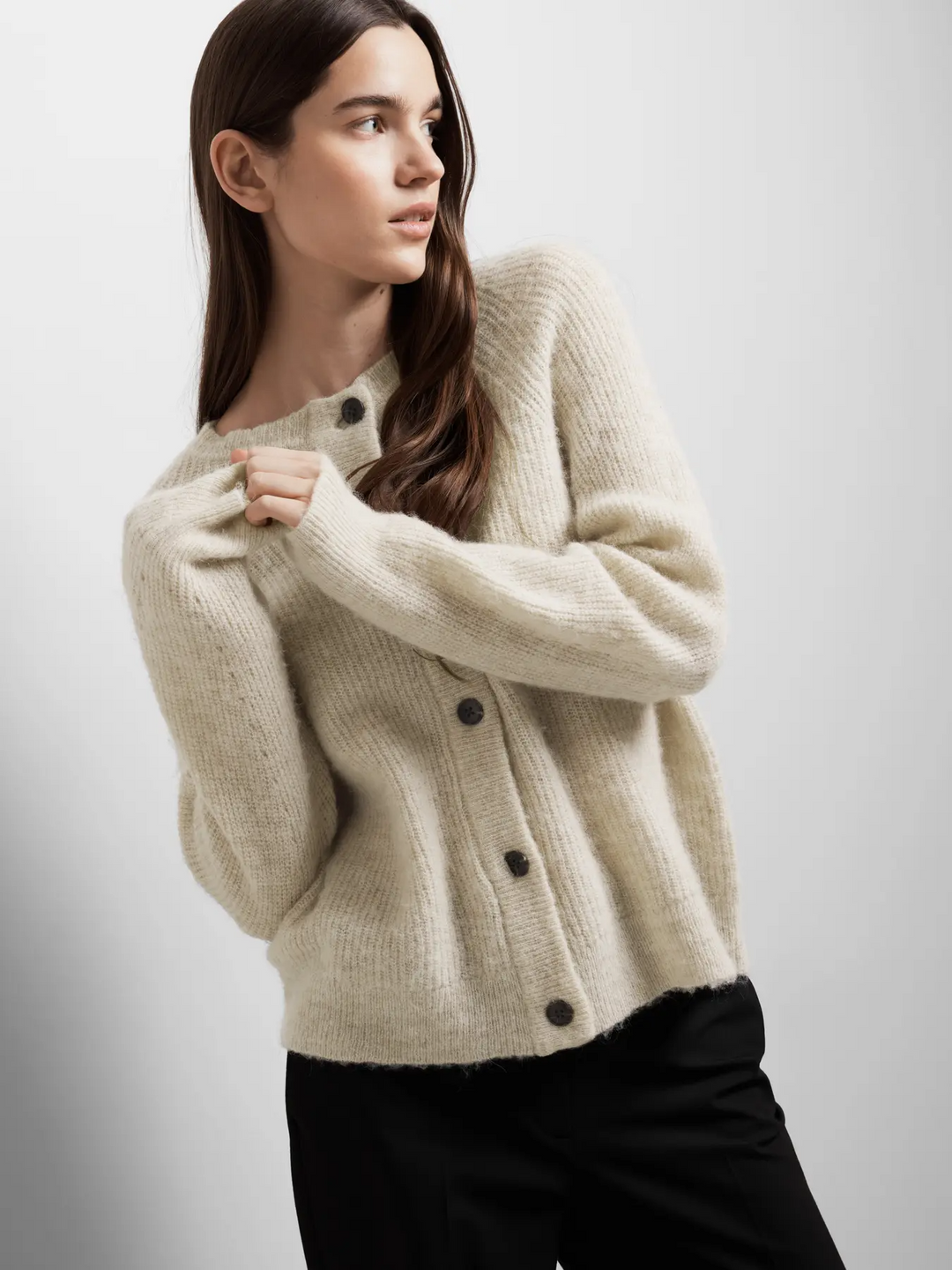 SFLulu LS Knit Short Cardigan