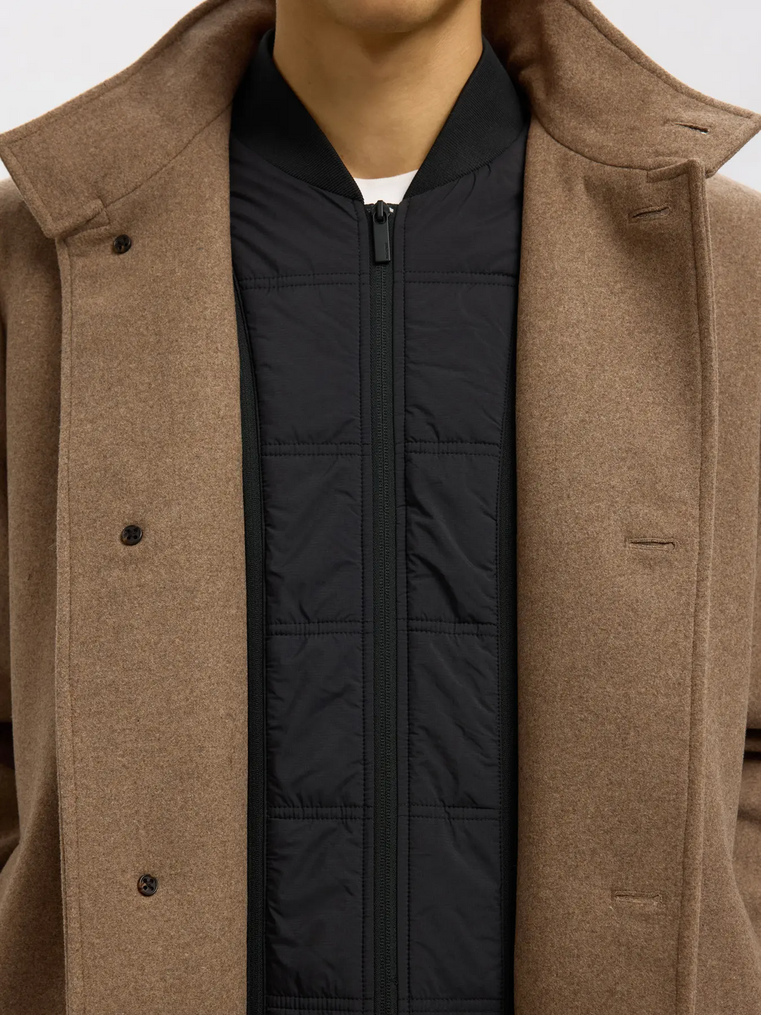 SLHRainar Wool Blend Coat