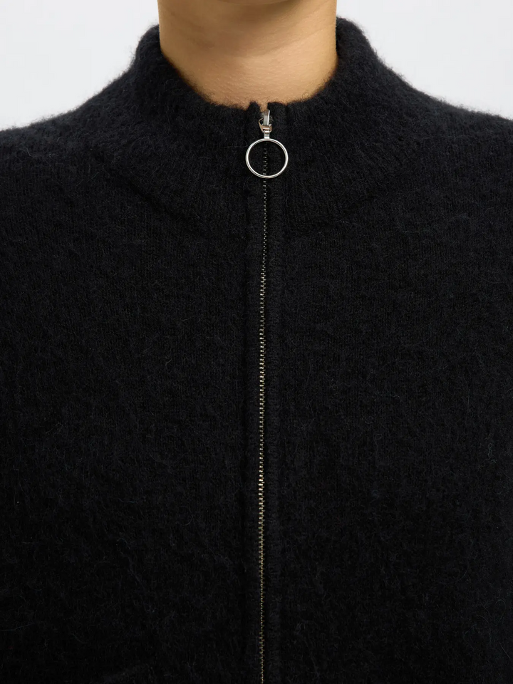 SLFSia RAS LS Knit Zipper