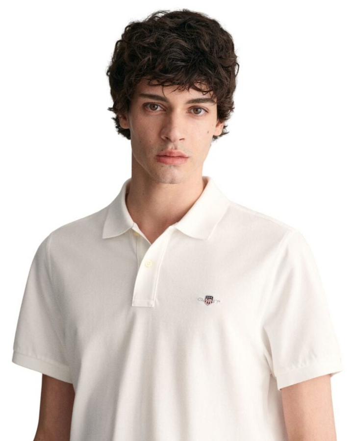 Reg Shield Pique Polo SS